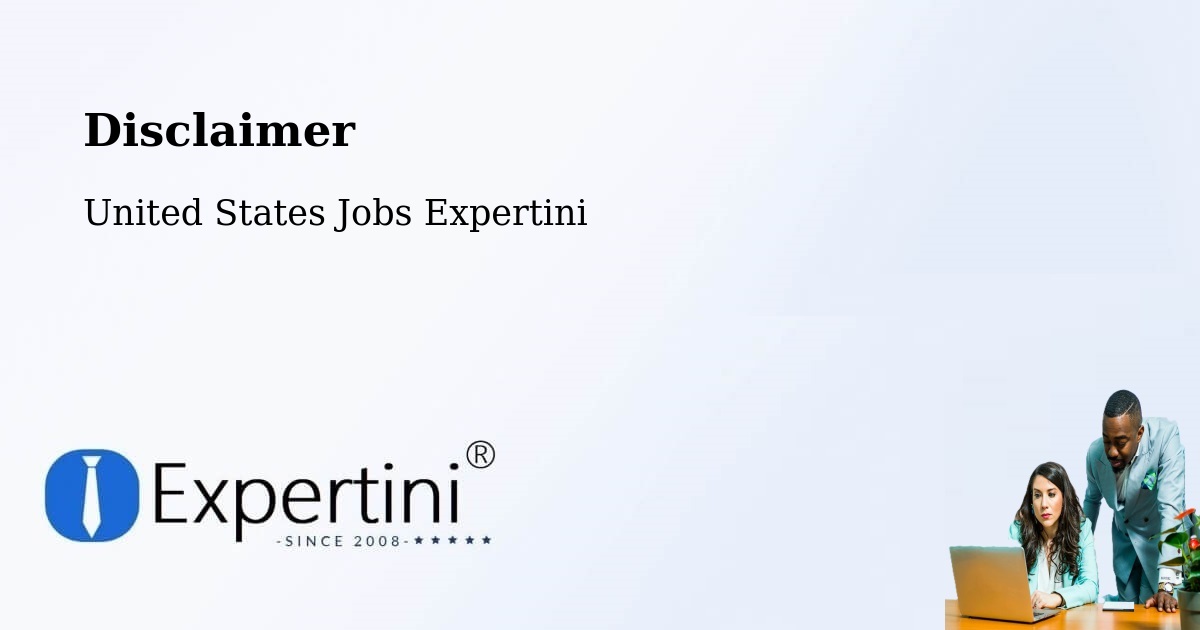 Disclaimer – Minnetonka - United States Jobs Expertini